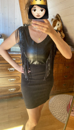 Guess leather dress