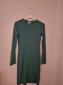 Tannengrünes Kleid