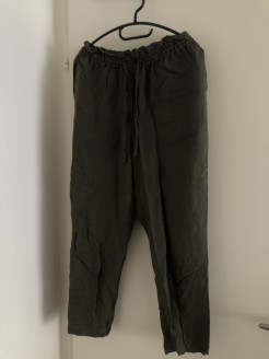 Pantalon léger kaki 