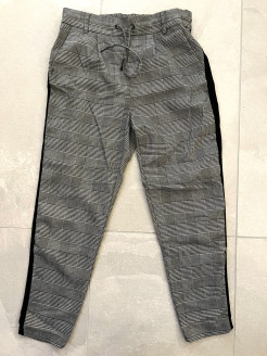 Grey soft trousers