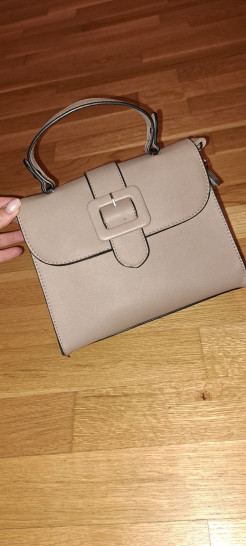 Sac à main beige