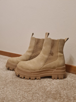 Bottes Buffalo beige