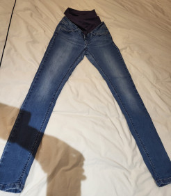 Schmale blaue Jeans Seraphine