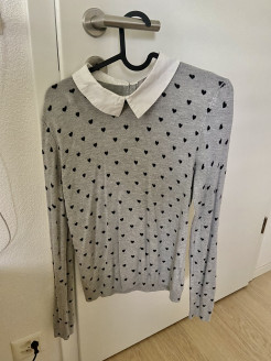 Pullover mit Kragen