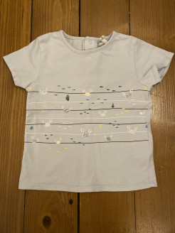 T-Shirt hellblau Carrément beau 18mois