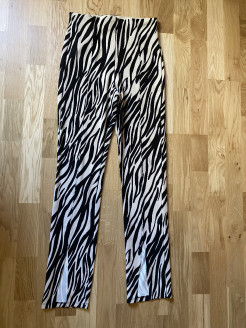 zebra print leggings