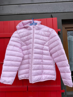 Pink zebra jacket size XXL