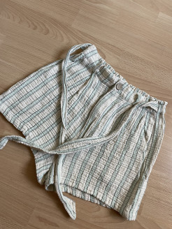 Pull&Bear striped flowing shorts Size M