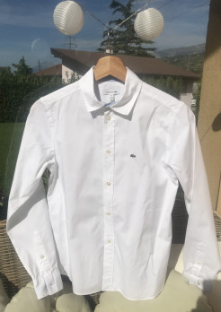 Lacoste white shirt