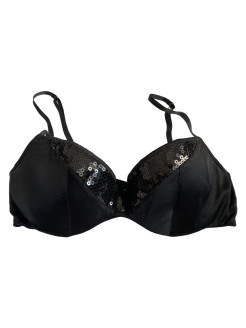 Bra with sequins