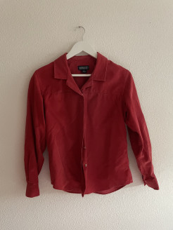 Vintage jacket / Ribbed shirt