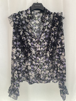 Flowered blouse