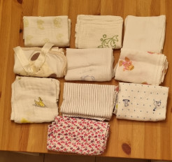 Pack of 10 baby nappies