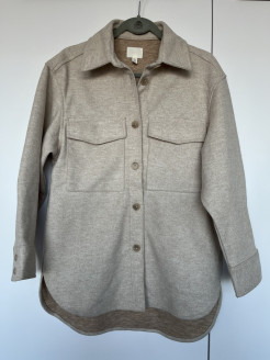 Veste sur-chemise (effet oversize)