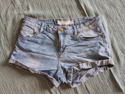 Helle Jeans-Shorts