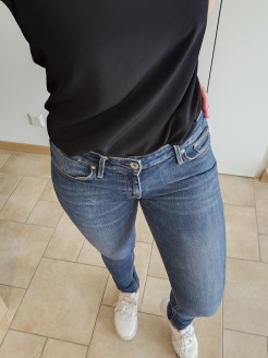 Skinny low waist jeans from H&M