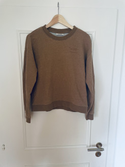 Mottled brown sweatshirt