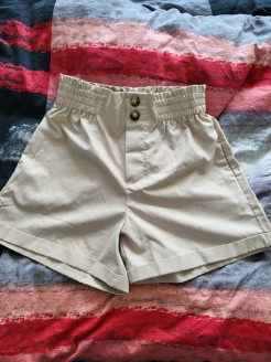 Classy high-waisted shorts