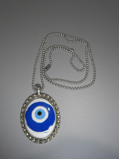 Ceramic necklace: Cycladic Dream 5