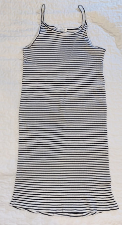 Short striped dress