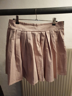 Light pink cotton skirt