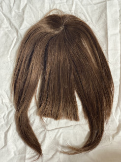 Fake fringes real copper hair