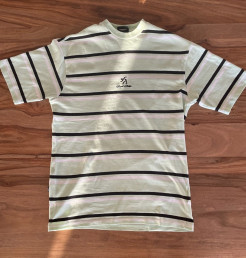 Striped mint T-shirt 100% cotton