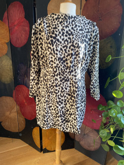 New Zara leopard dress XXL