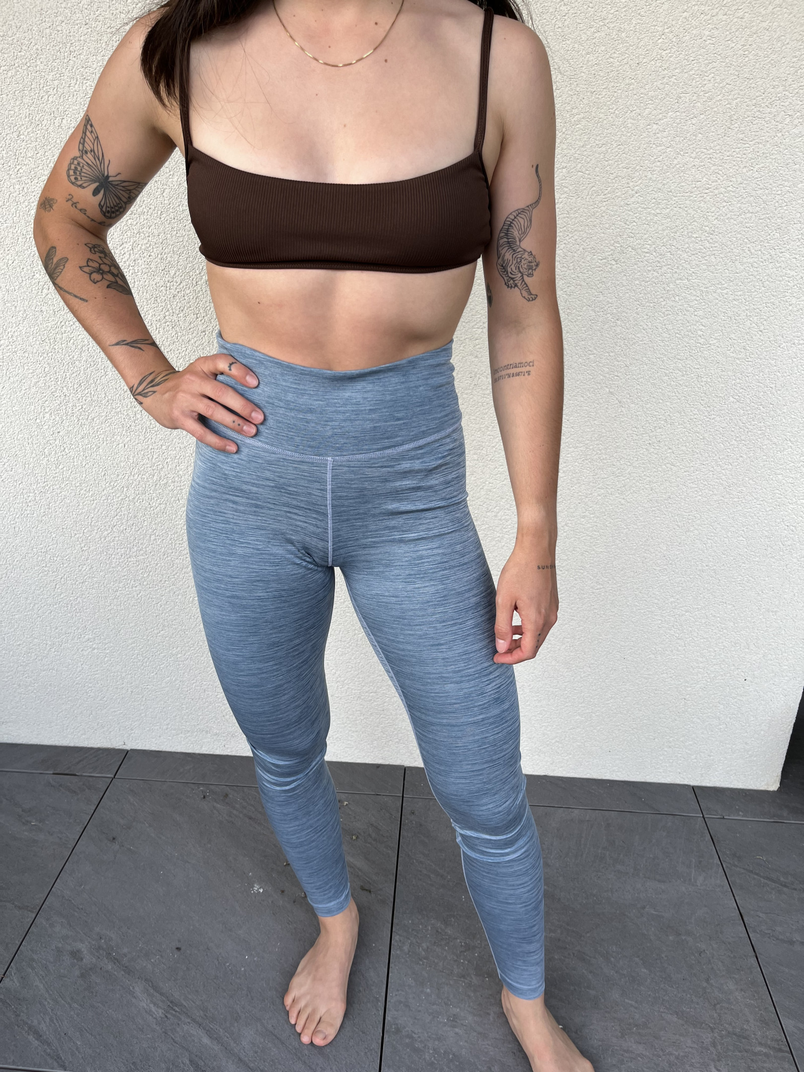 Nike blue sports leggings