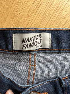 Jean Naked & Famous t. 32-32