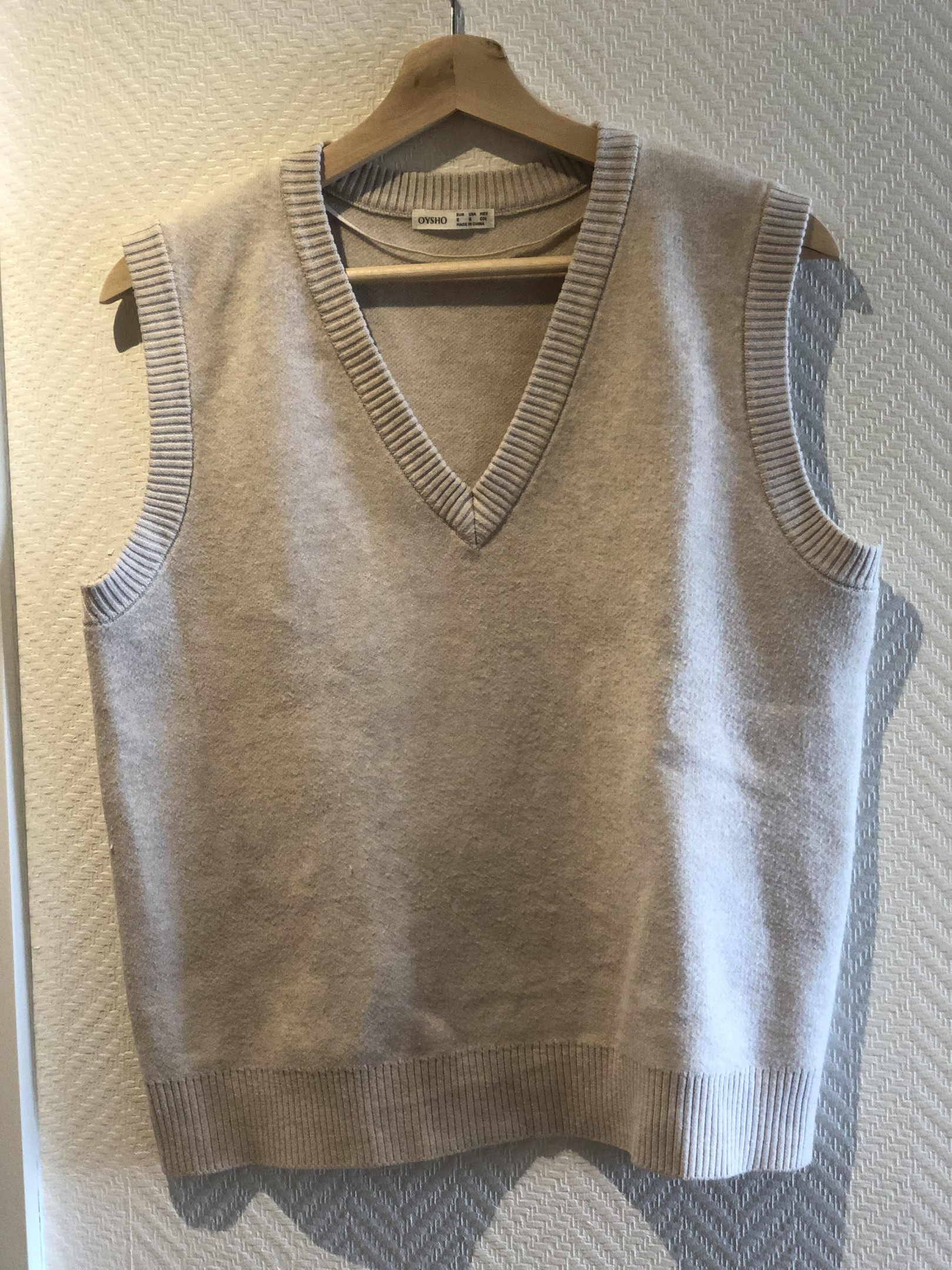 Ärmelloser Pullover