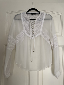 Blouse blanche The Kooples taille S neuve