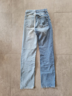 Zweifarbige Jeans