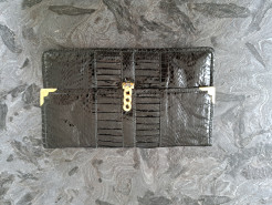 Pochette façon python vintage