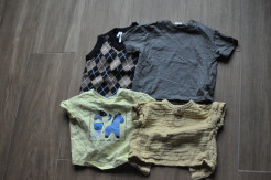 For sale lot of 4 t-shirts size 6 months boy