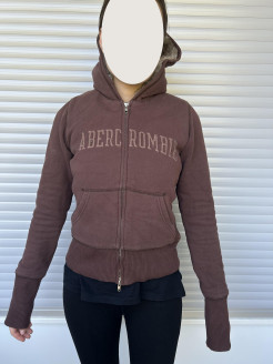 Abercrombie brown hoodies