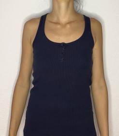 Navy blue tank top Pimkie