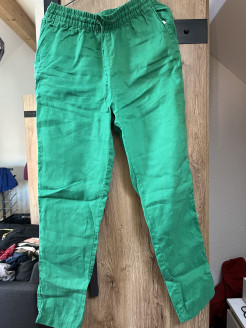 Pantalon d’été style lin 100% coton