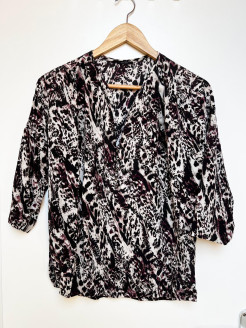 IKKS patterned blouse