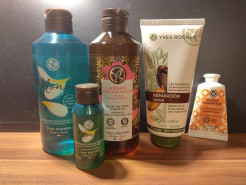 Yves Rocher cosmetics - bath / shower / body lotion and more
