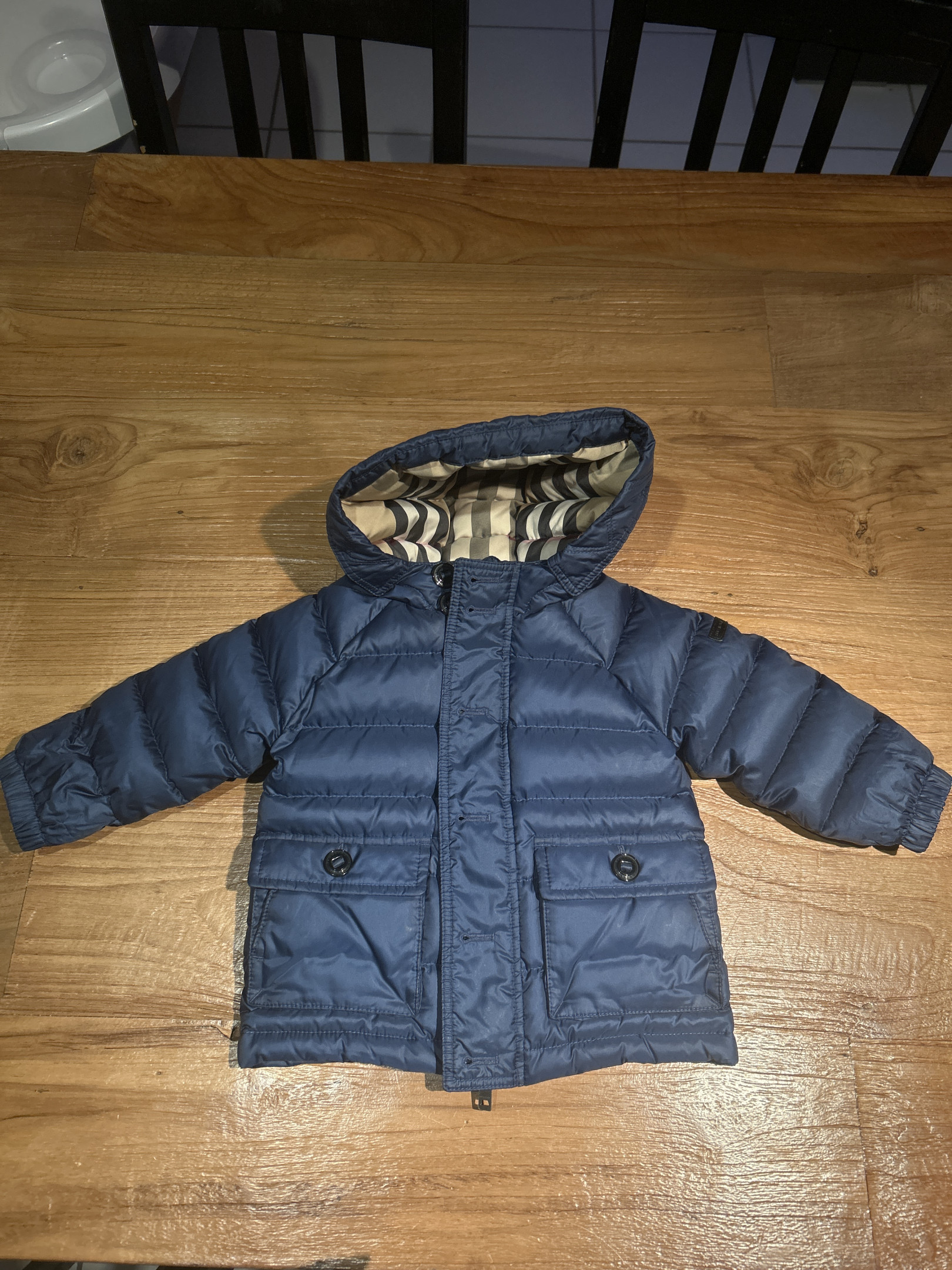 Burberry down jacket