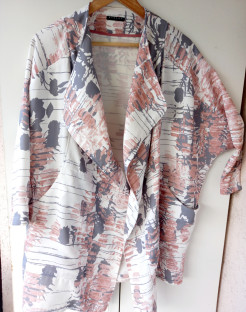 Floral summer jacket, Sisley