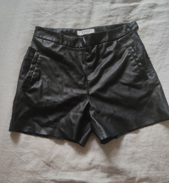 Promod leatherette shorts