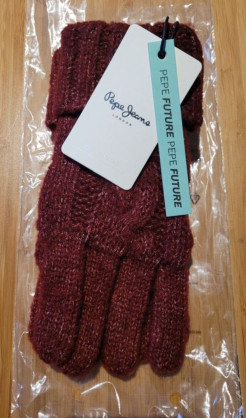 Pepe Jeans wool gloves