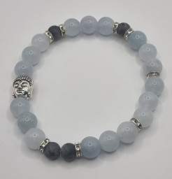 Labradorite Aquamarine Bracelet