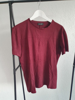 Suede T-shirt