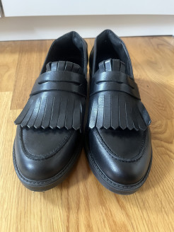 Classic leather loafers