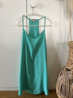 Robe turquoise