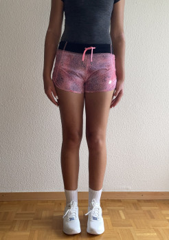 Mini Sportshorts rosa