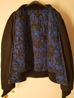 Versace Jeans Couture reversible bomber jacket